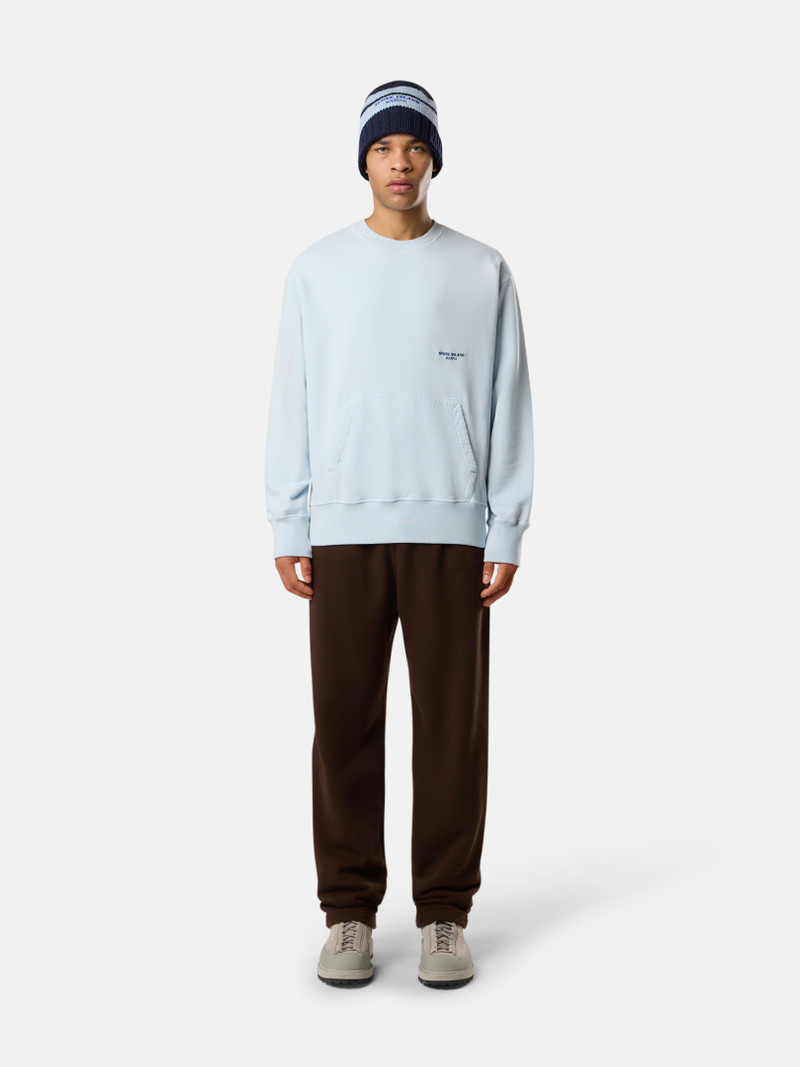 6100071 BRUSHED ORGANIC COTTON FLEECE_STONE ISLAND MARINA 3