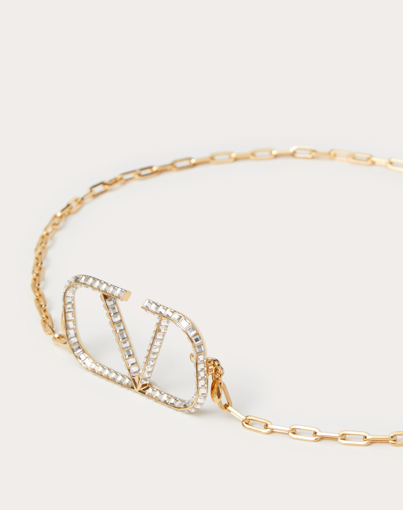 VLOGO SIGNATURE CHAIN BELT 4