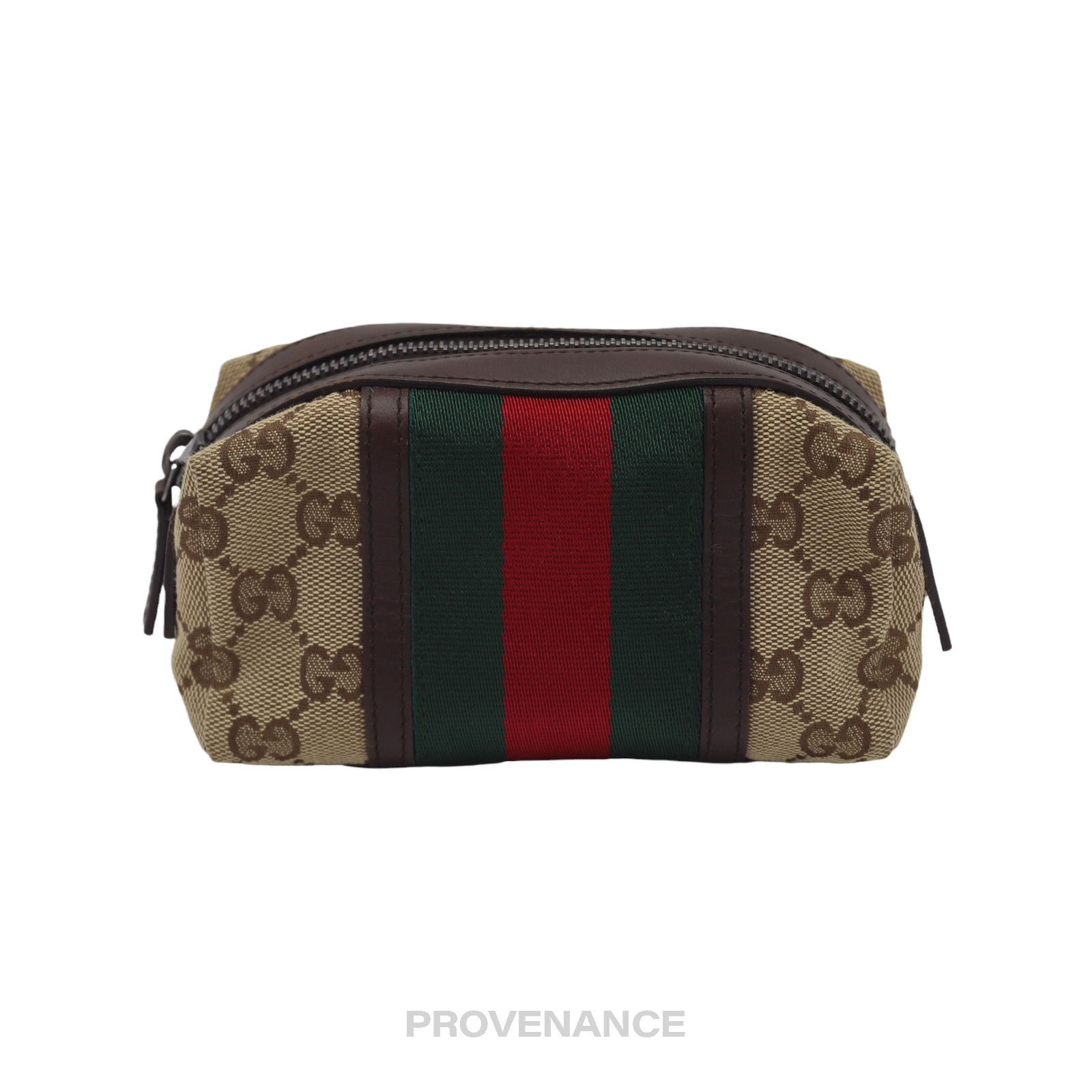 Gucci GG Canvas Web DOPP Kit - 2
