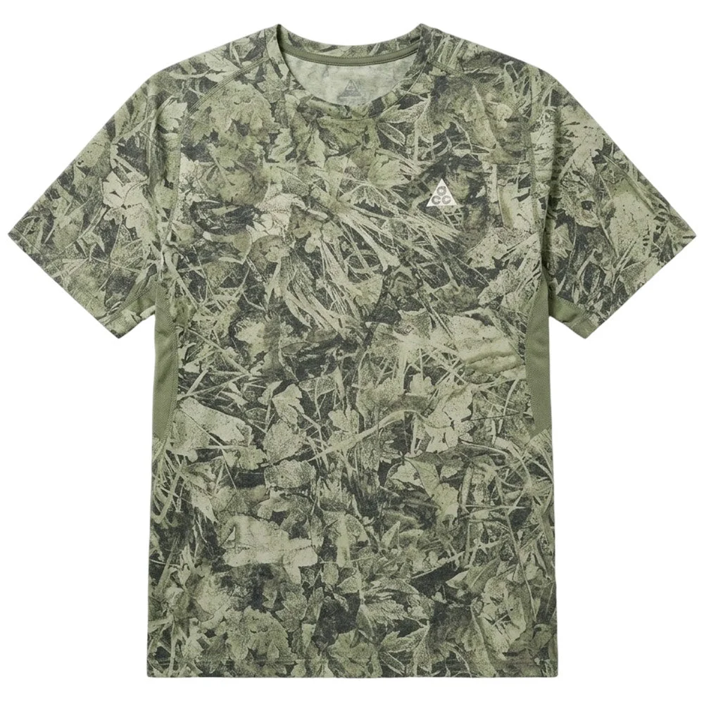 Nike ACG | Dri-Fit Adv Trail Running S/S Tee 'Sequoia / Light Army / Summit White' - 1