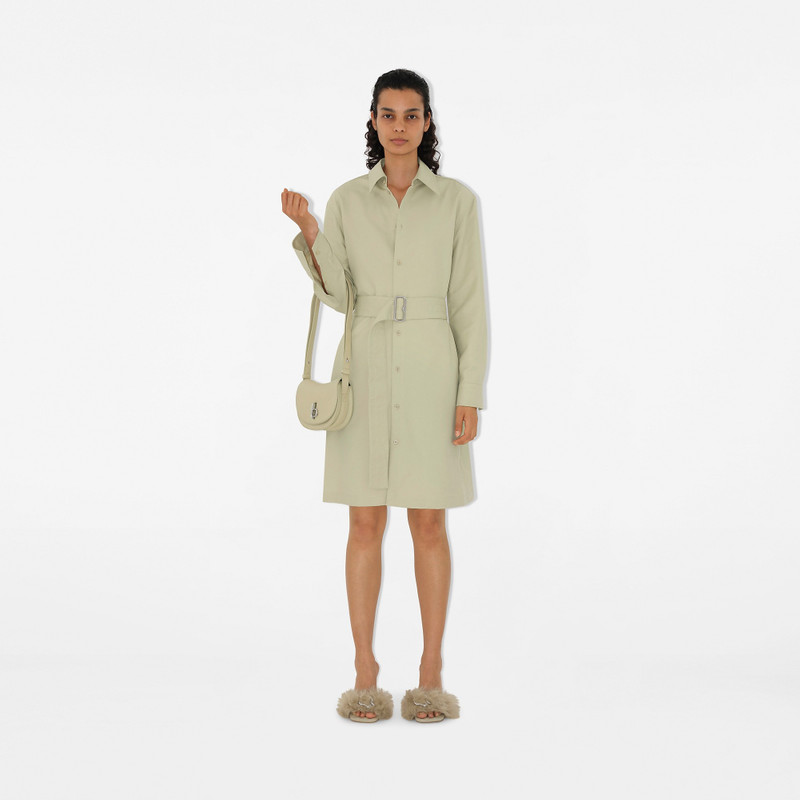 Burberry Shearling B Minnie Mules outlook