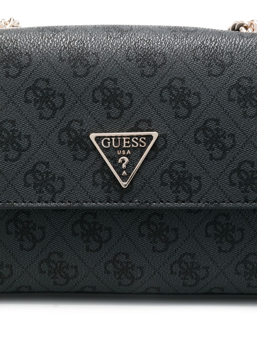 logo-plaque shoulder bag - 3