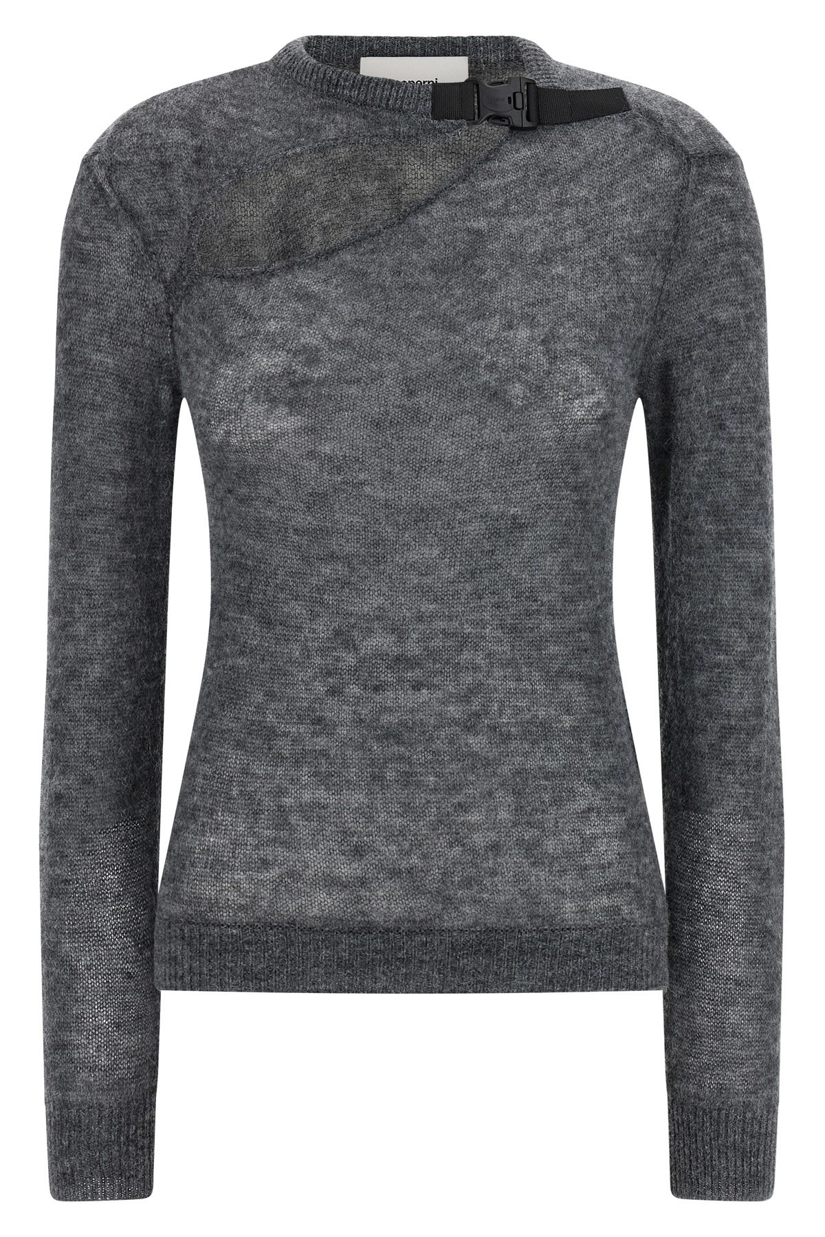 'Buckle Cut-Out' sweater - 1