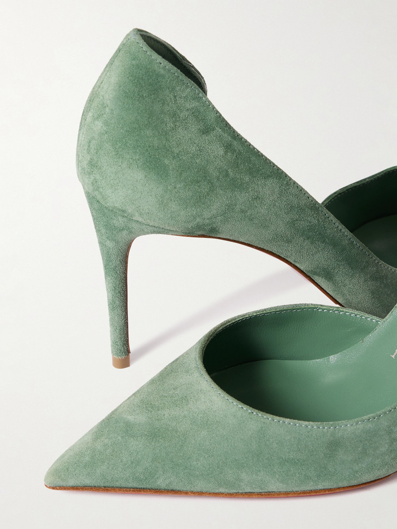 Iriza 85 Suede Pumps 4