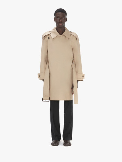 JW Anderson WRAP FRONT MID-LENGTH TRENCH COAT outlook