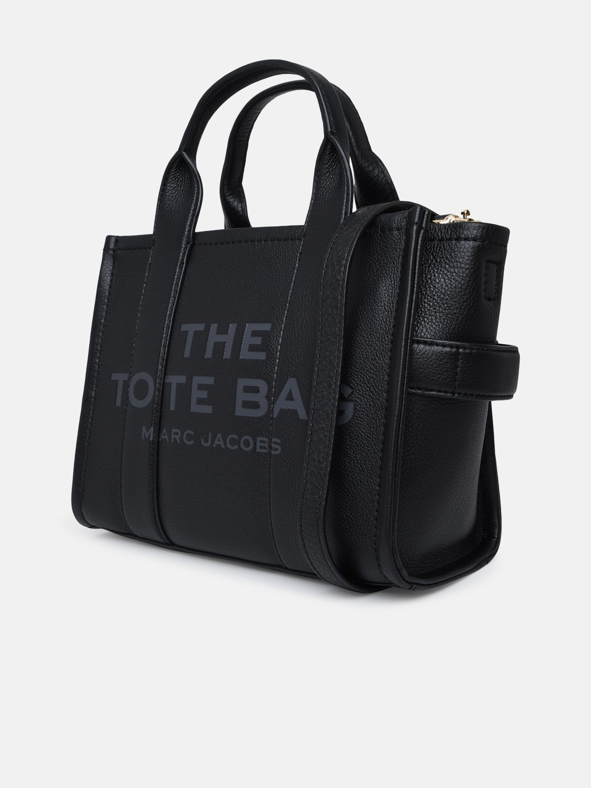 THE TOTE BLACK LEATHER BAG - 2