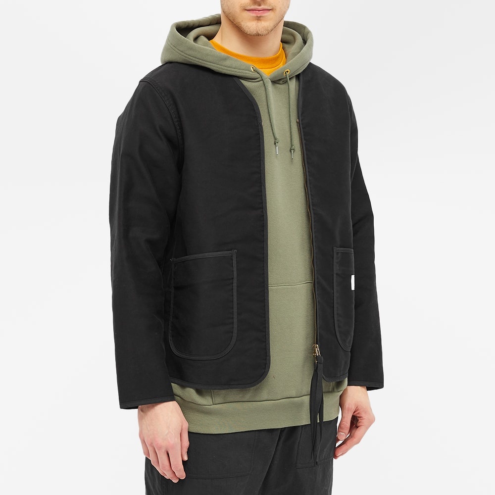 Uniform Experiment Washed Zip Liner Blouson - 6