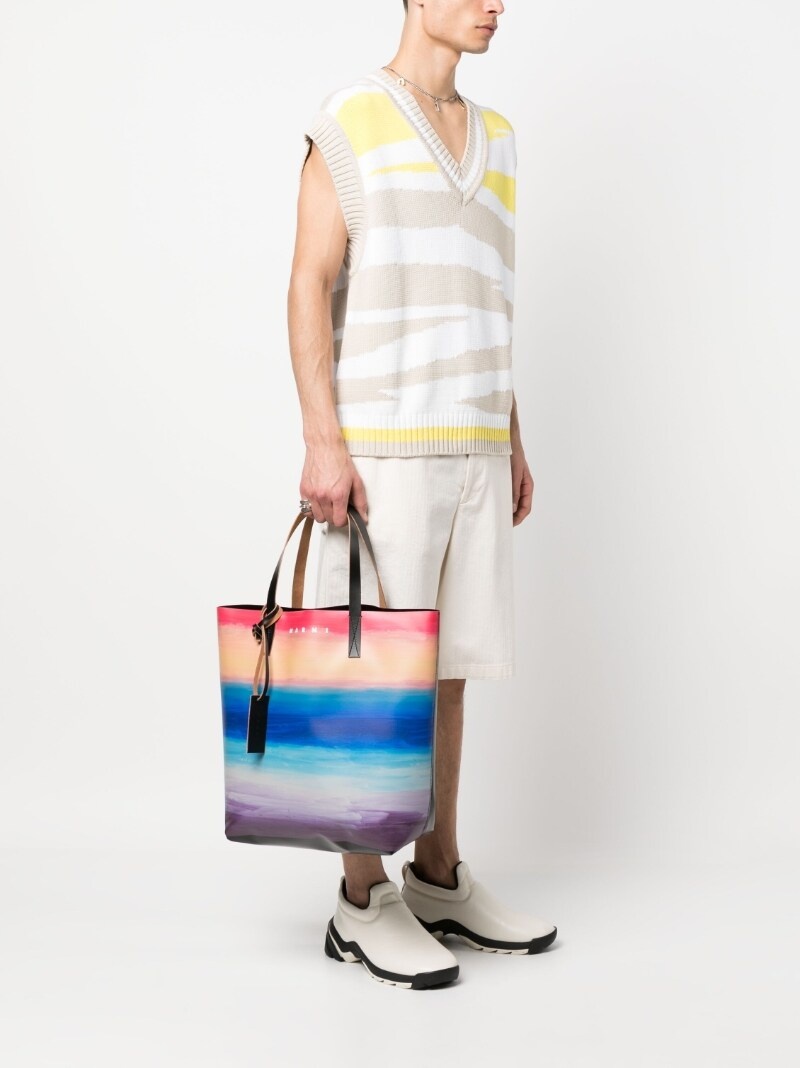 logo-print tote bag - 2