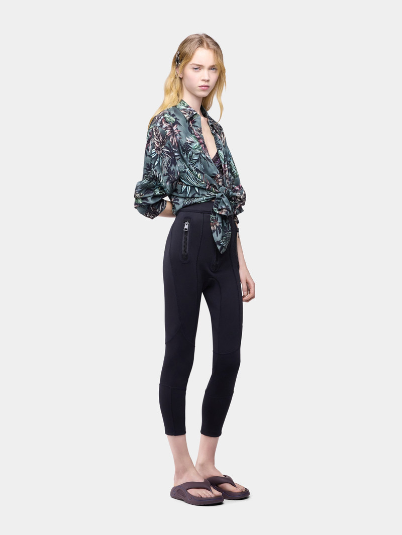 OVERSIZED SHIRT IN FLORAL-PRINTED SILK CREPE 3