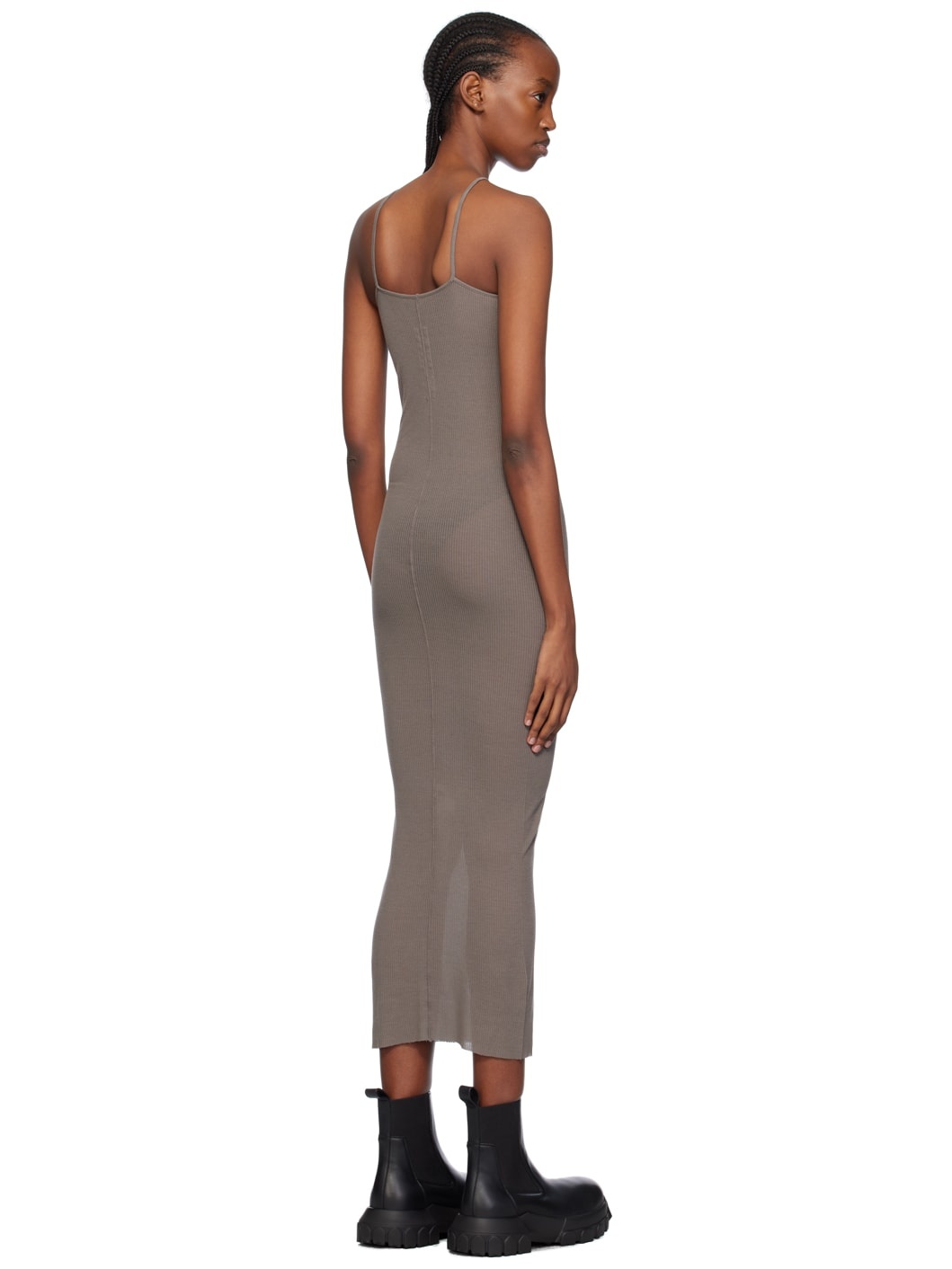 Gray Skorpio Midi Dress - 3