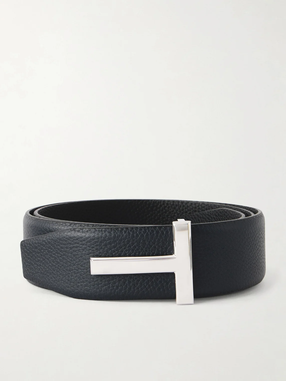 4cm Reversible Leather Belt - 1