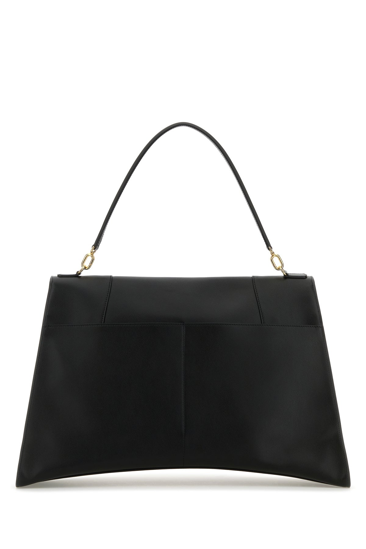 Black leather large Hourglass Soft handbag - 3