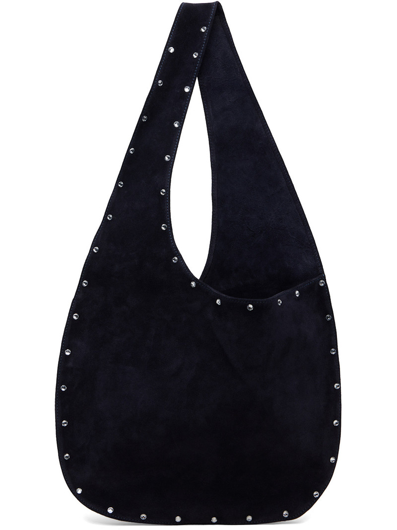 Navy Lara Stones Tote 1