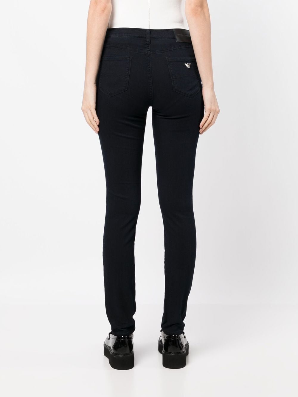 skinny-cut leg jeans - 4