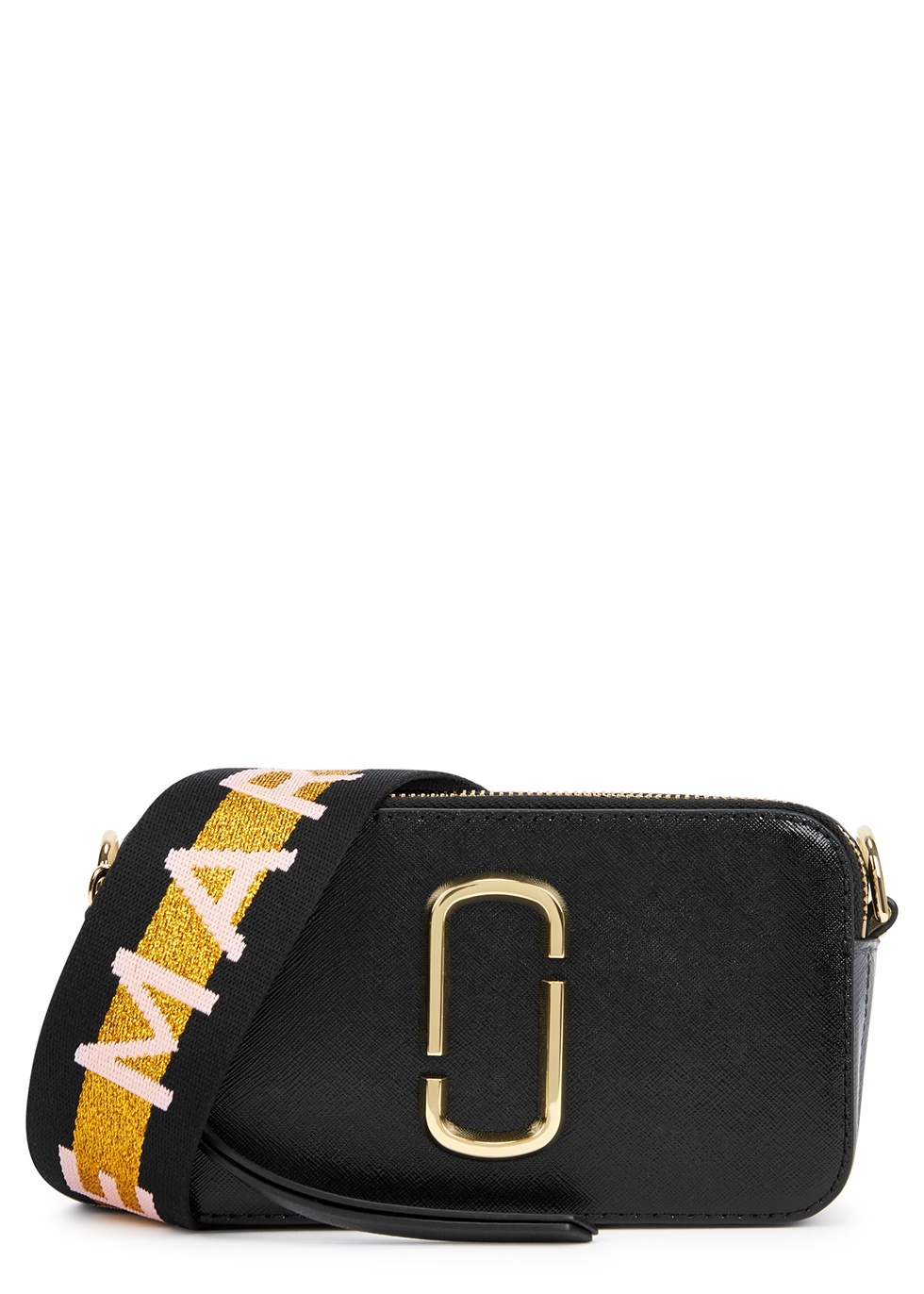 The Snapshot panelled leather cross-body bag - 1