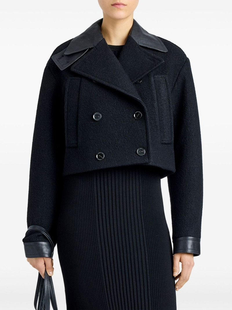 Proenza Schouler Reyes cropped jacket outlook