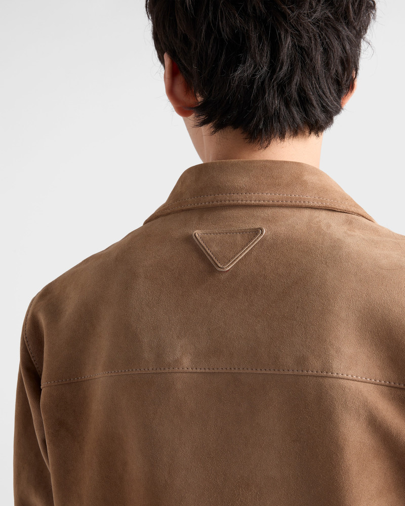 Suede bomber jacket 6