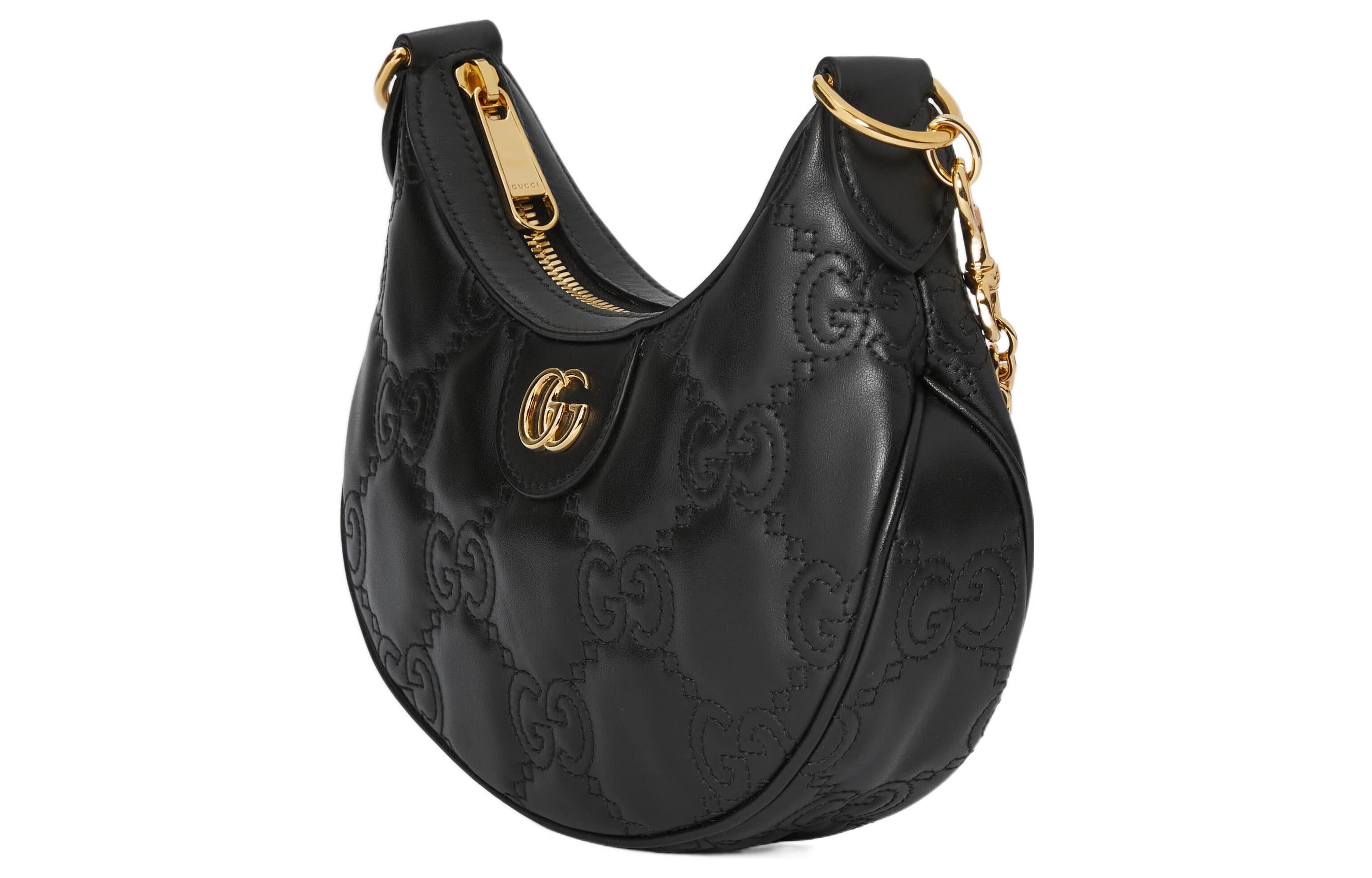 (WMNS) Gucci GG Matelasse Mini Bag 'Black' 739736-UM8IG-1000 - 2