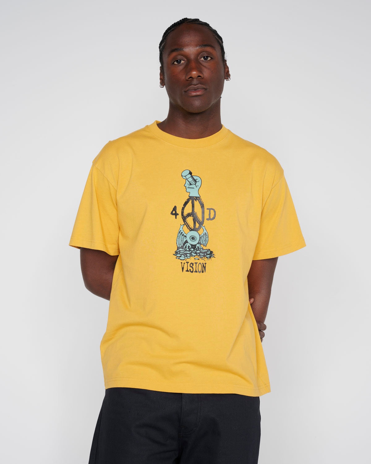 4D Vision Totem T-shirt - Sand - 4