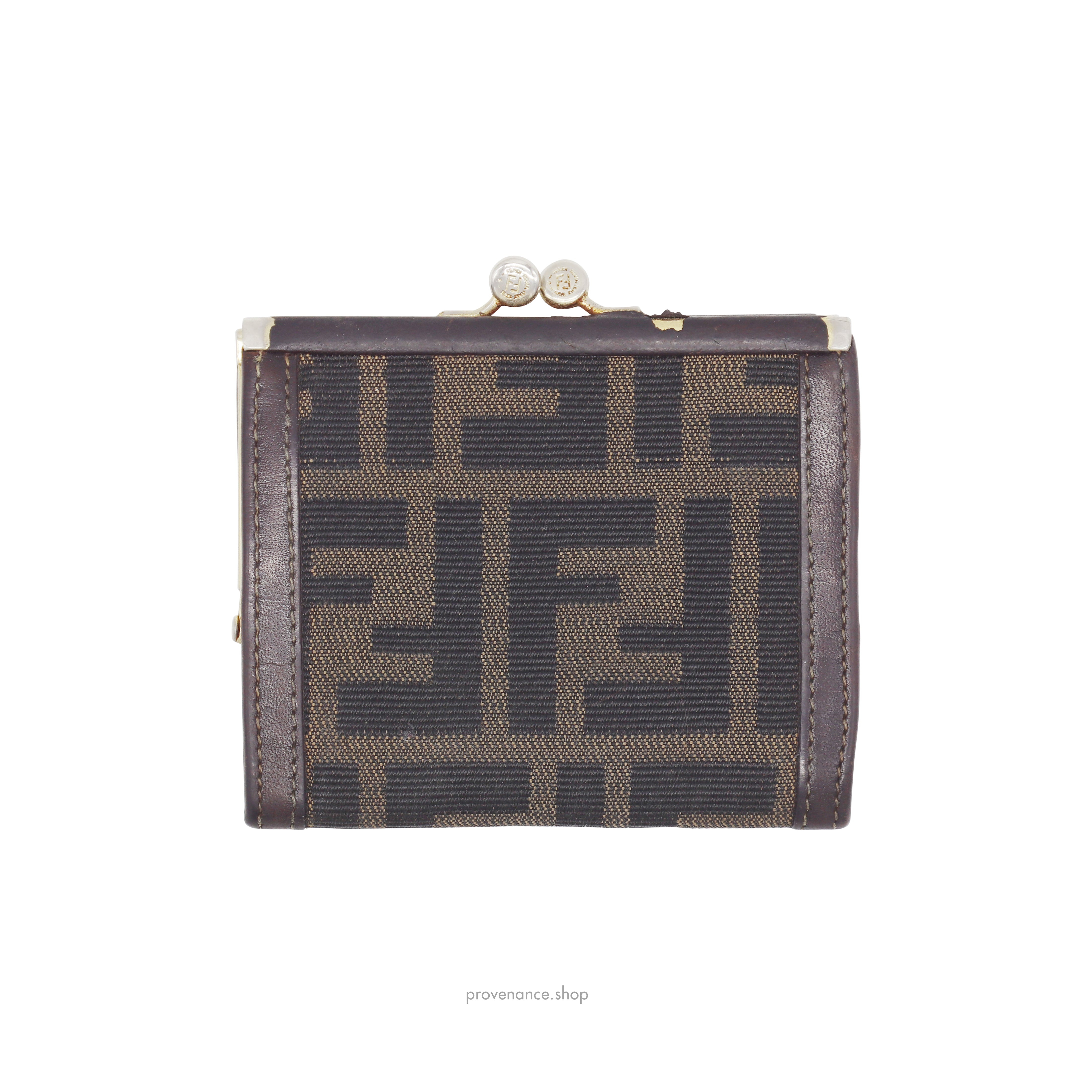 Fendi Snap Wallet - FF Zucca - 2