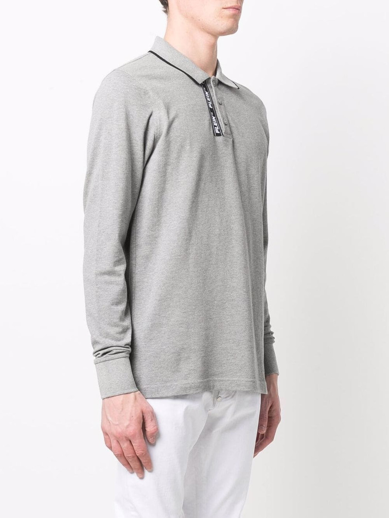logo patch polo shirt 3