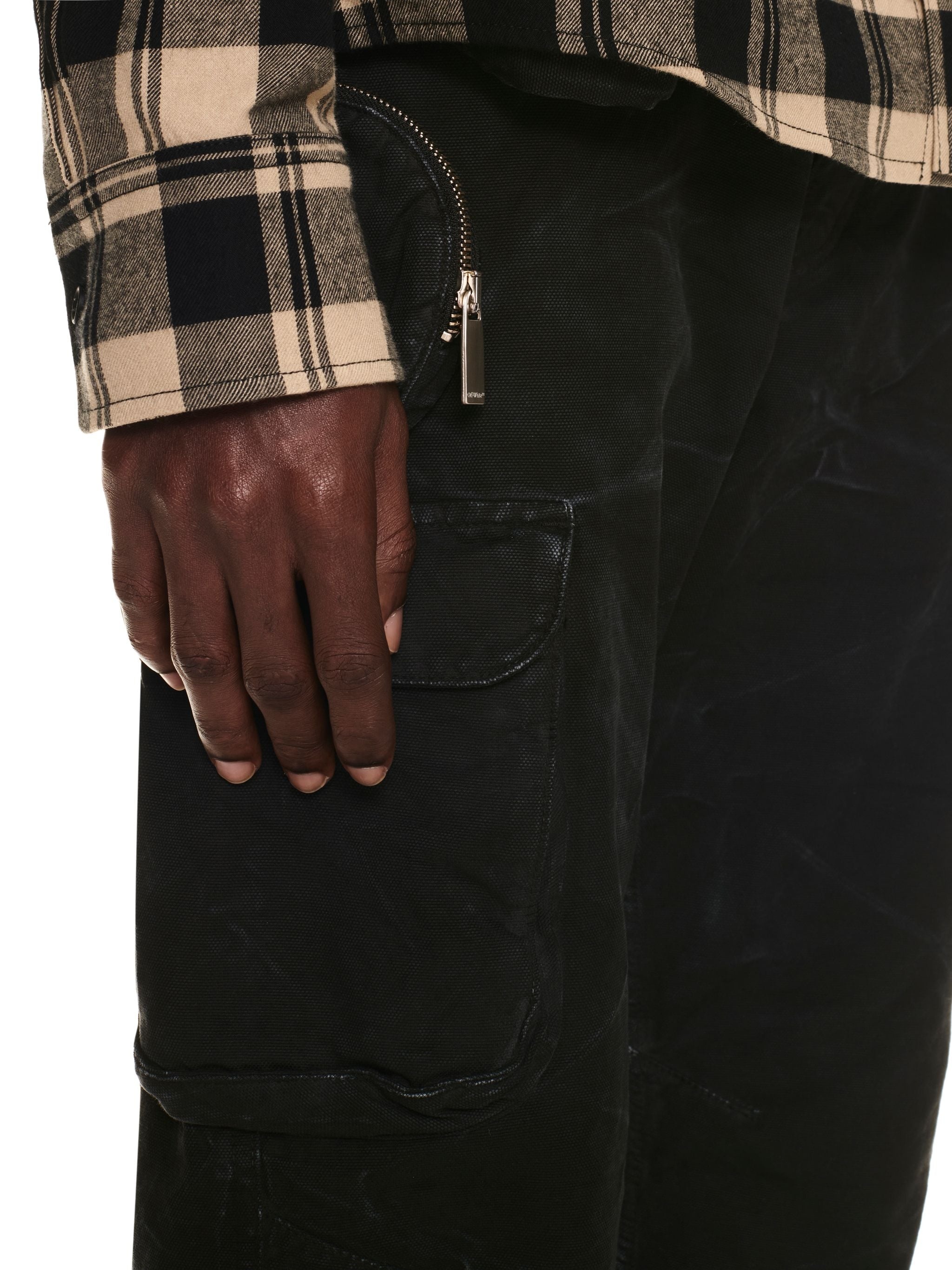 Garmdyed Canv Round Cargo Pa Black No Co - 5