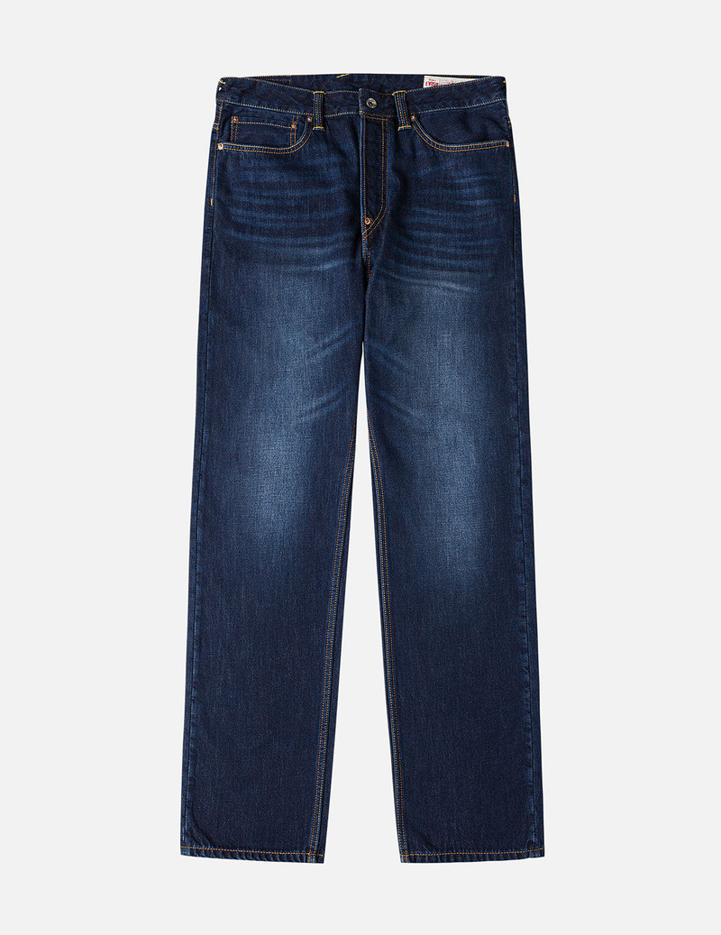 Ecru Brushstoke Seagull Print Regular Fit Jeans #2000 12