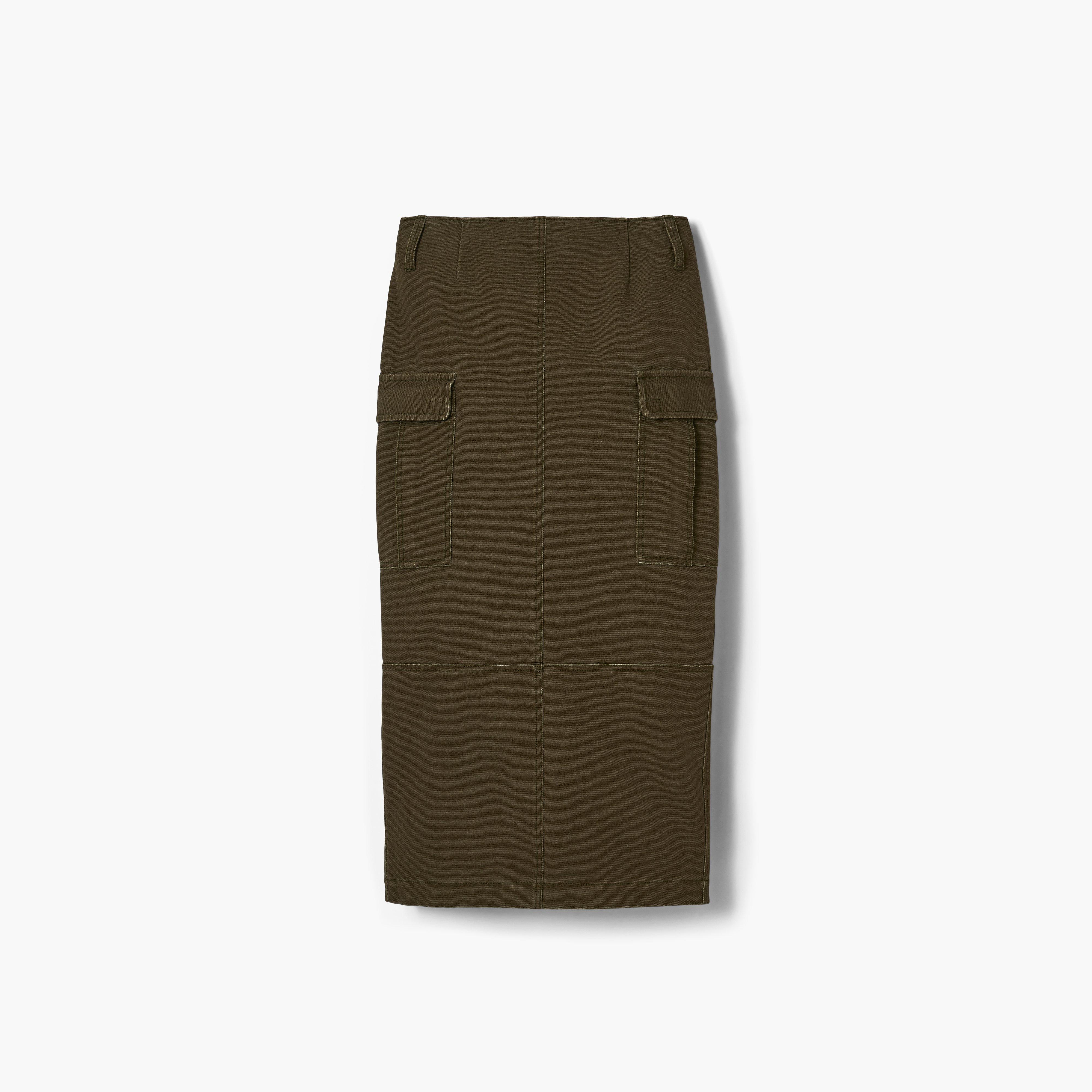 CARGO CANVAS SLIM SKIRT - 2