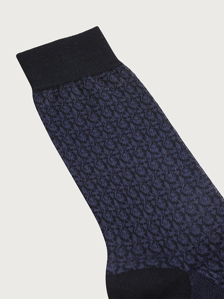 GANCINI JACQUARD SOCKS - 2