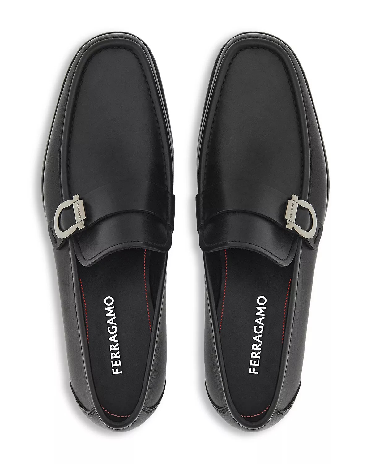 Men's Caspian Gancini Ornament Leather Loafers - 2