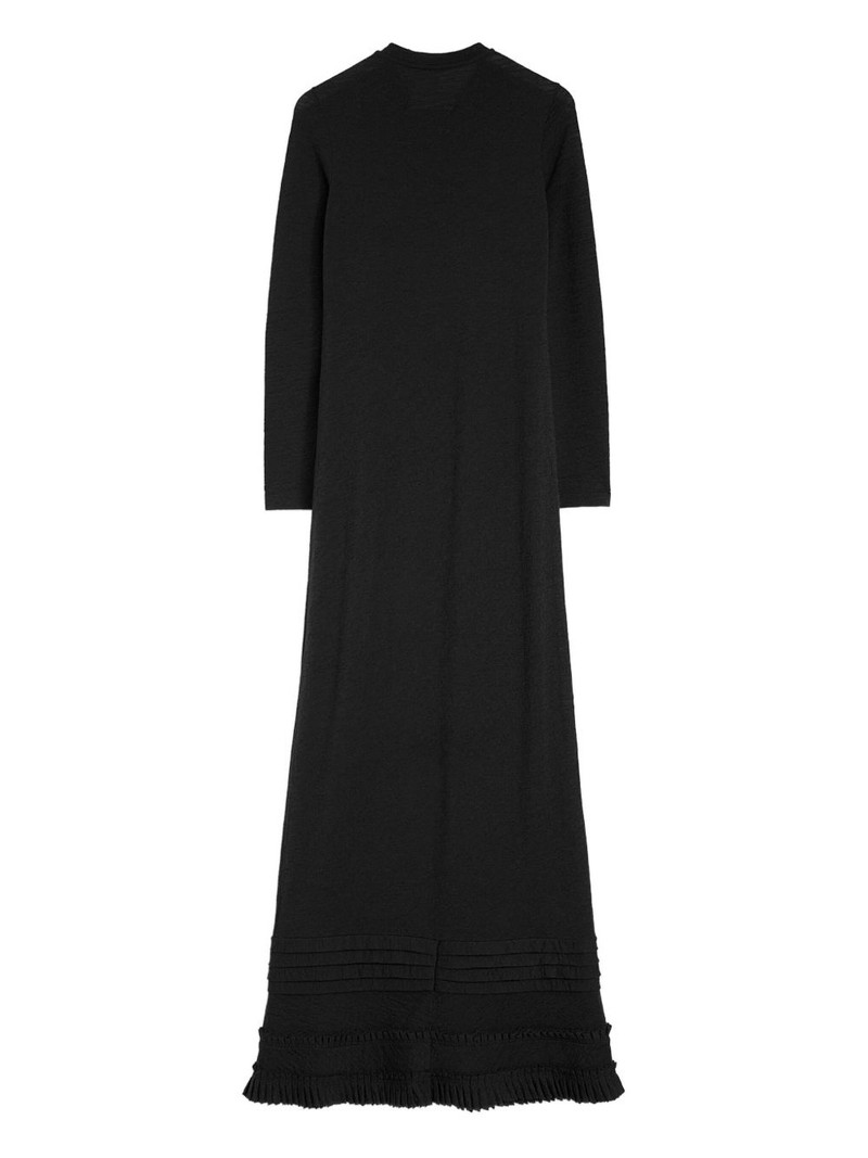 ruffle-detail maxi dress 5