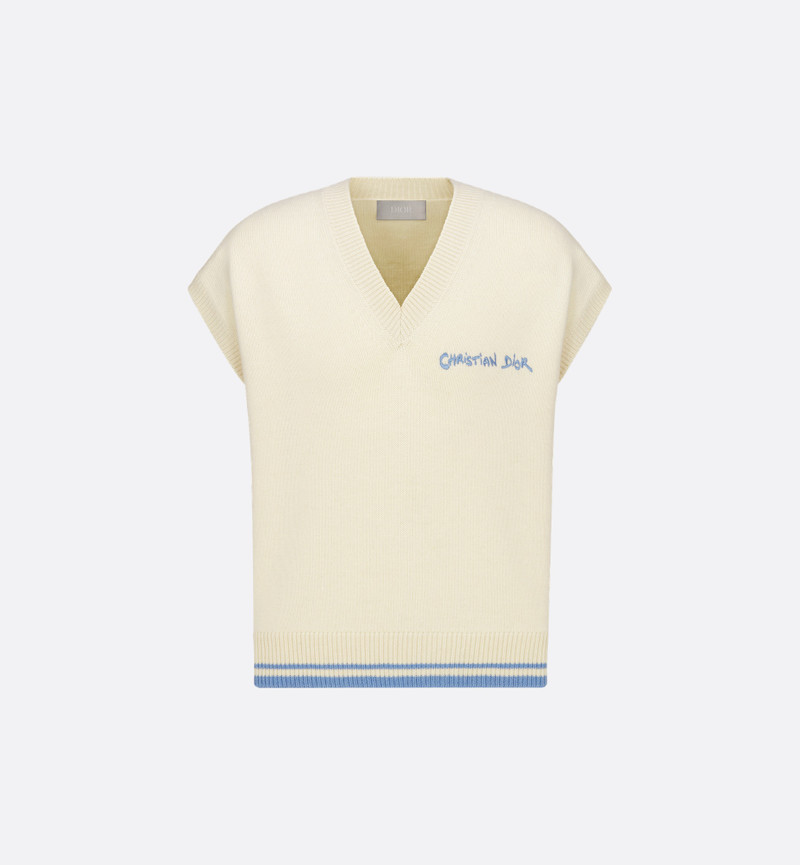 Christian Dior Tag Sweater Vest 1