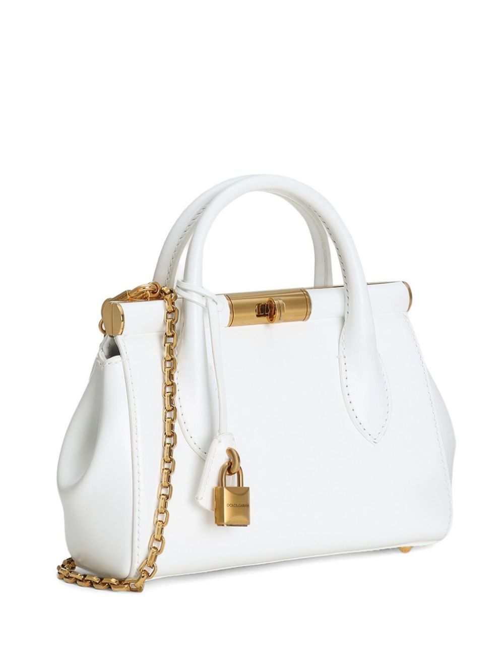 leather tote bag - 4