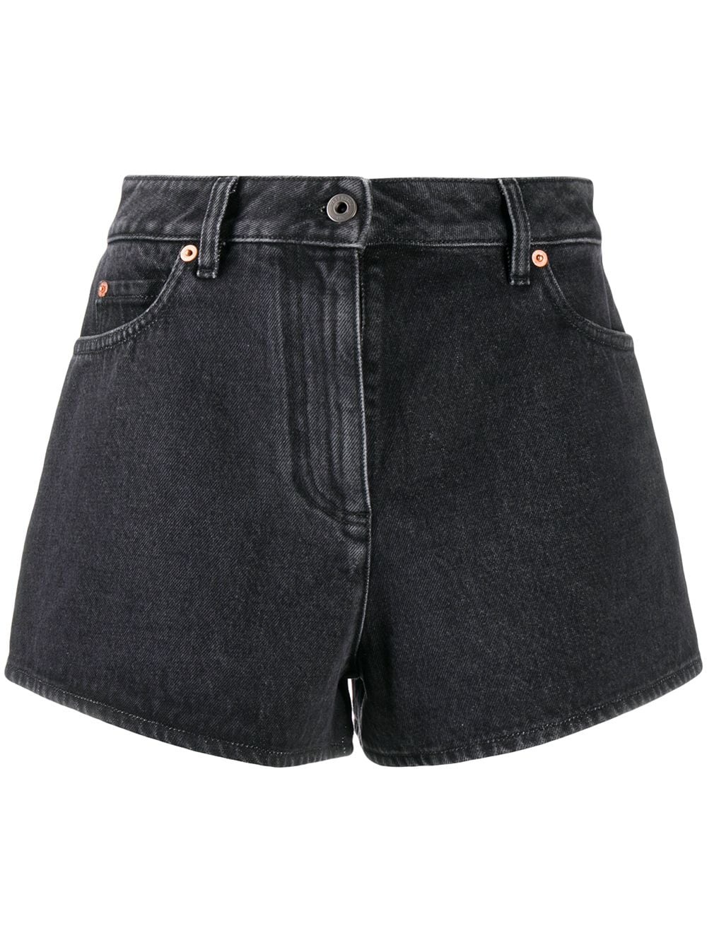 VLOGO denim shorts - 1