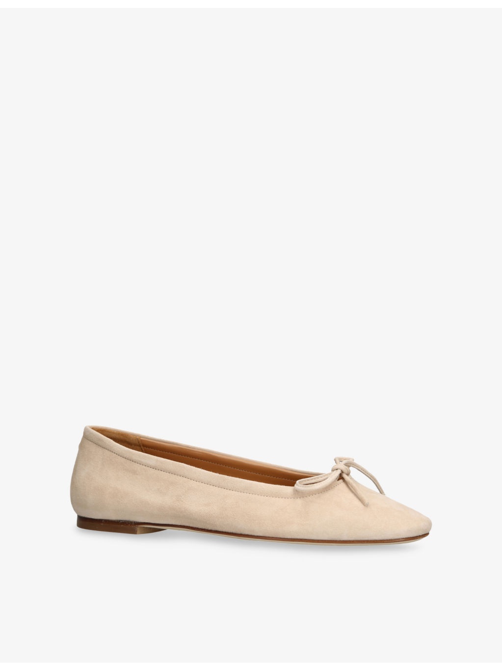 Delfina Suede Ballet Flats - 3