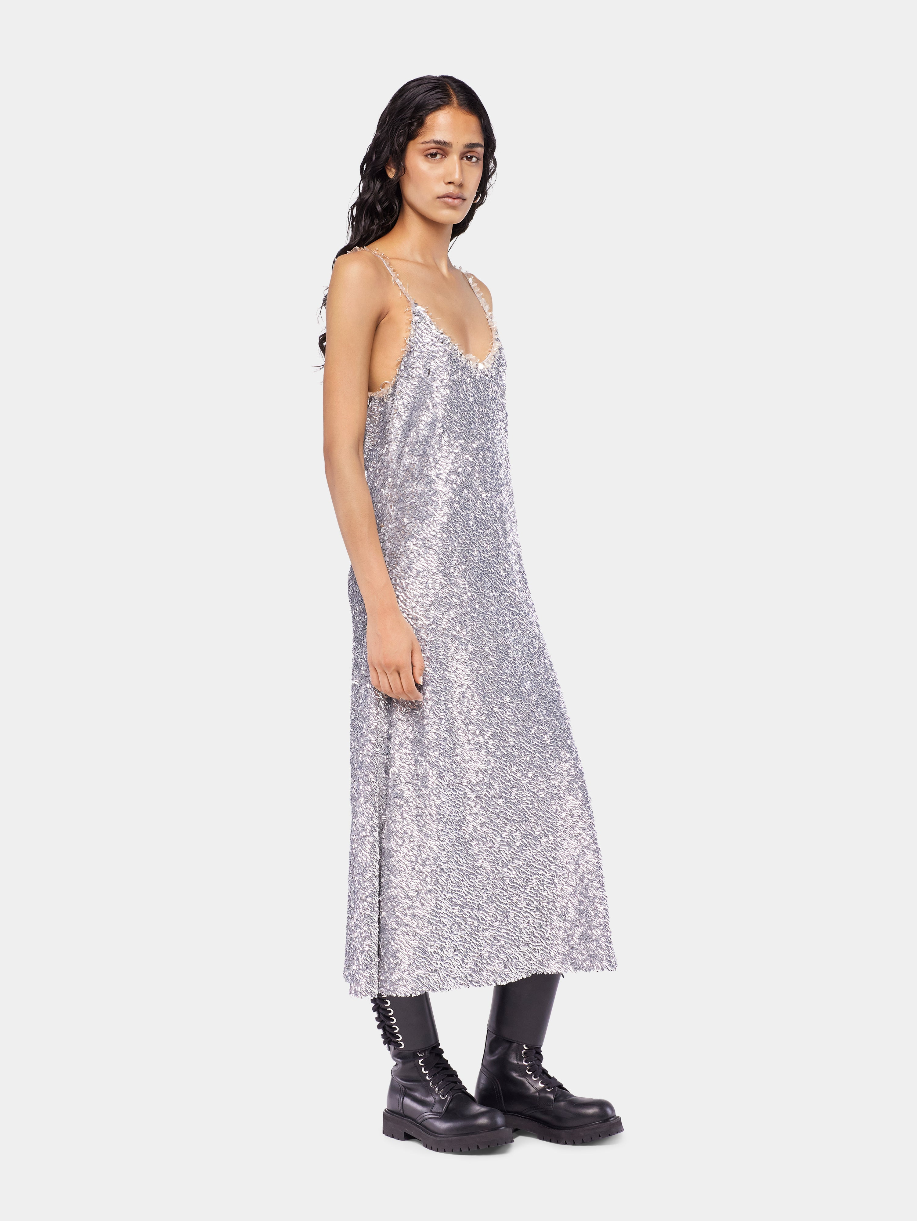 MIDI SEQUIN DRESS - 3
