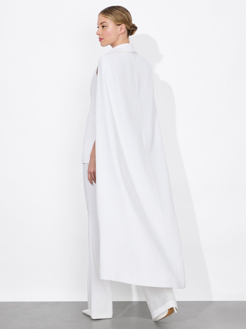 Alice + Olivia ESTHER CAPE SLEEVE MAXI BLAZER outlook