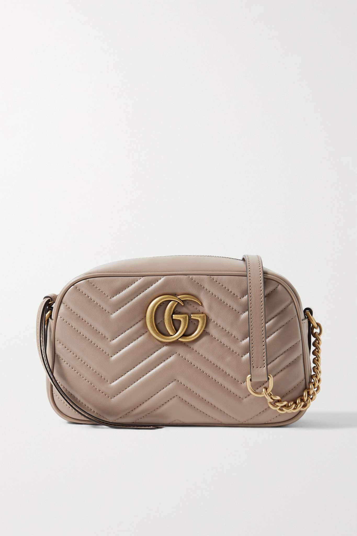 GG Marmont Camera small quilted leather shoulder bag - 1