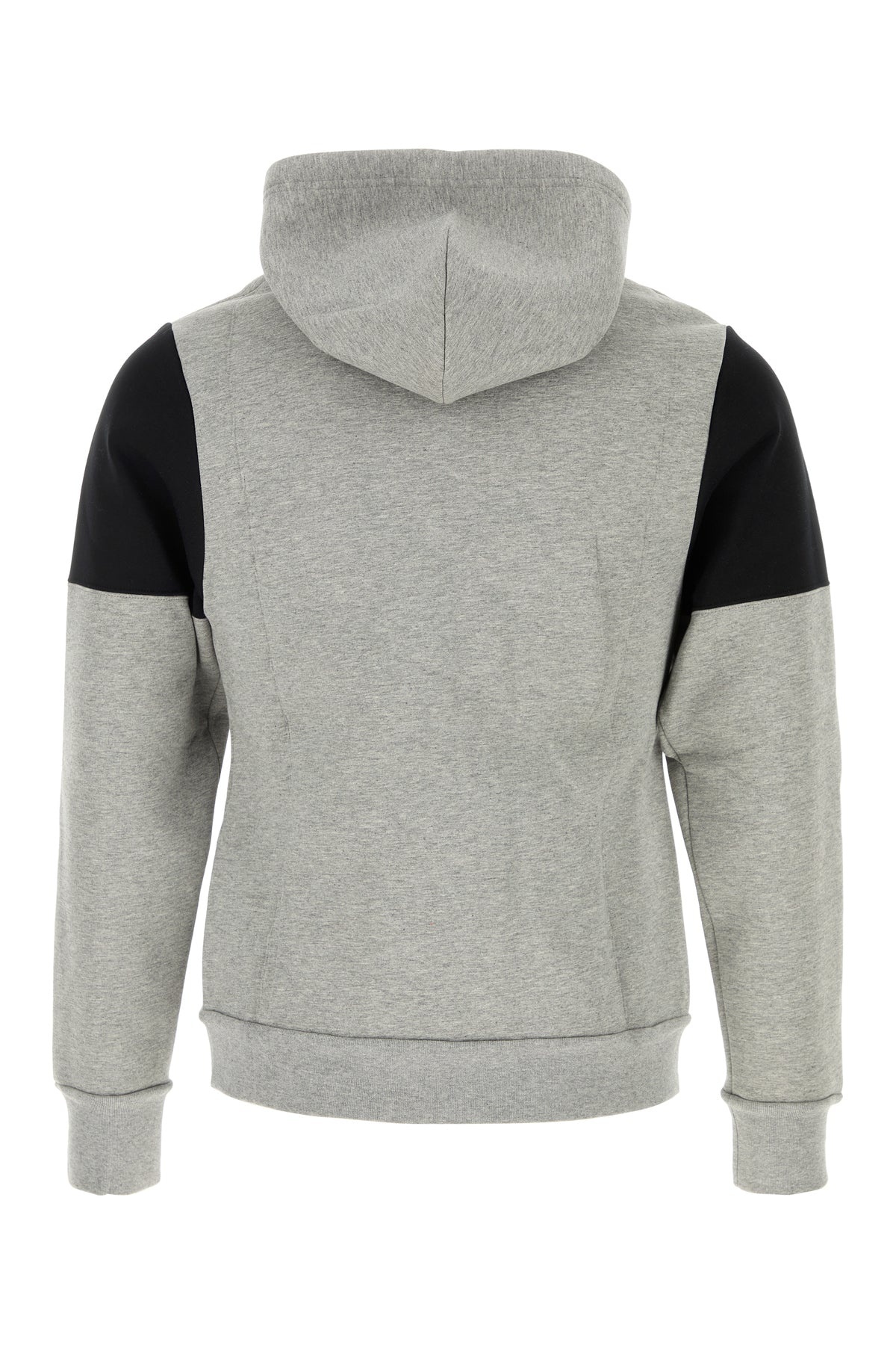 Melange grey cotton sweatshirt - 2