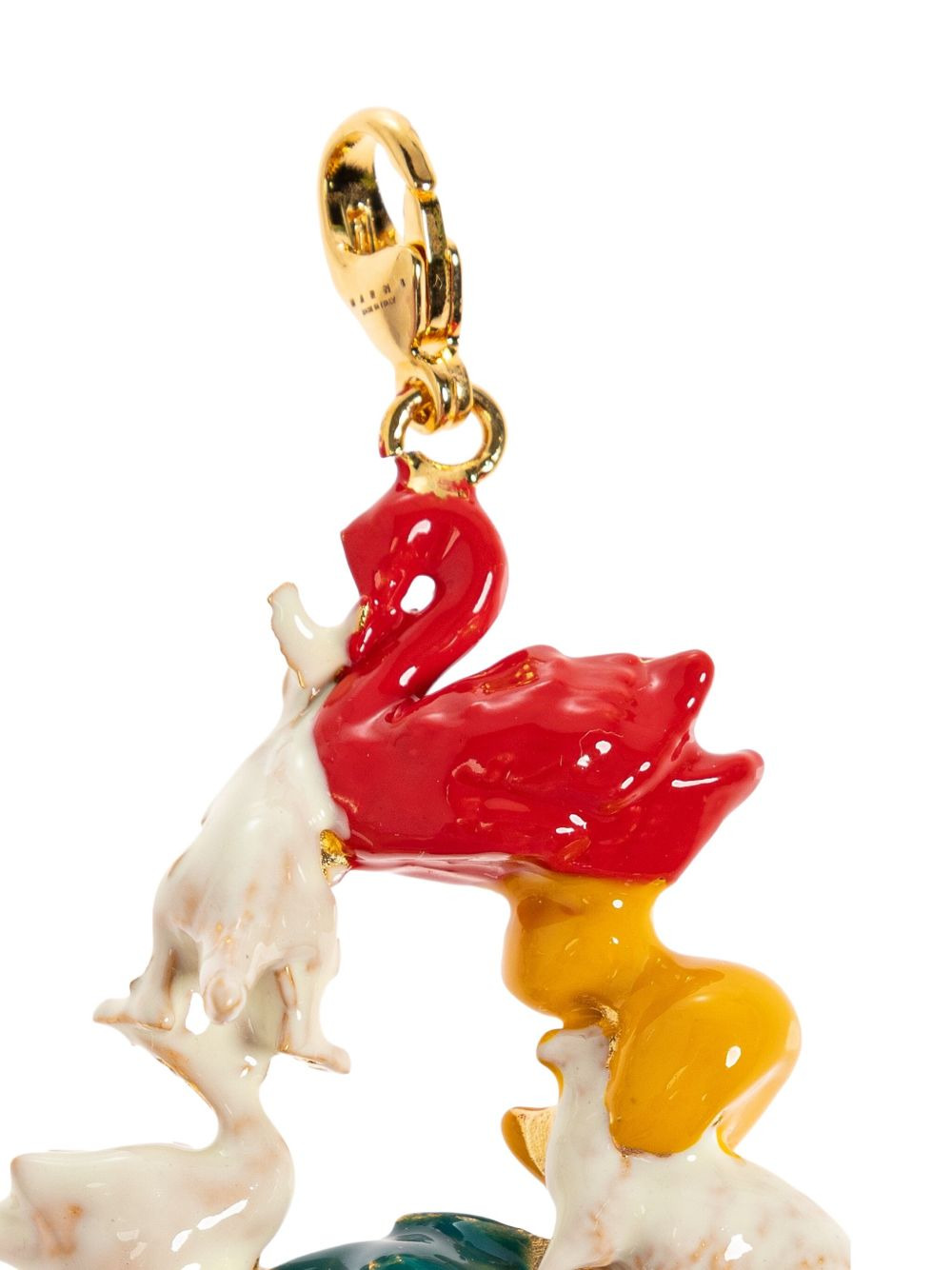 enamel duck pendant - 3