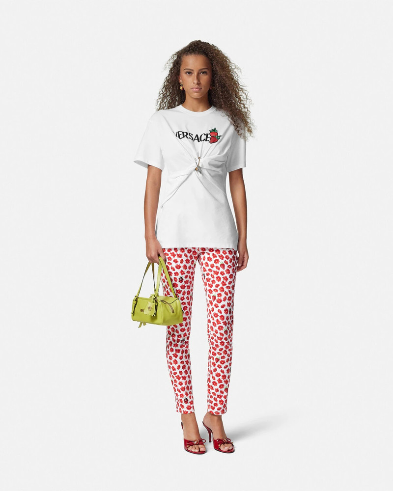 VERSACE Strawberry Garden Medusa '95 Skinny Jeans outlook