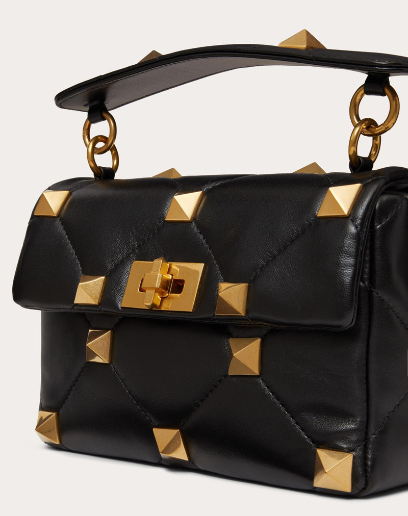 MEDIUM ROMAN STUD THE SHOULDER BAG IN NAPPA WITH CHAIN 5