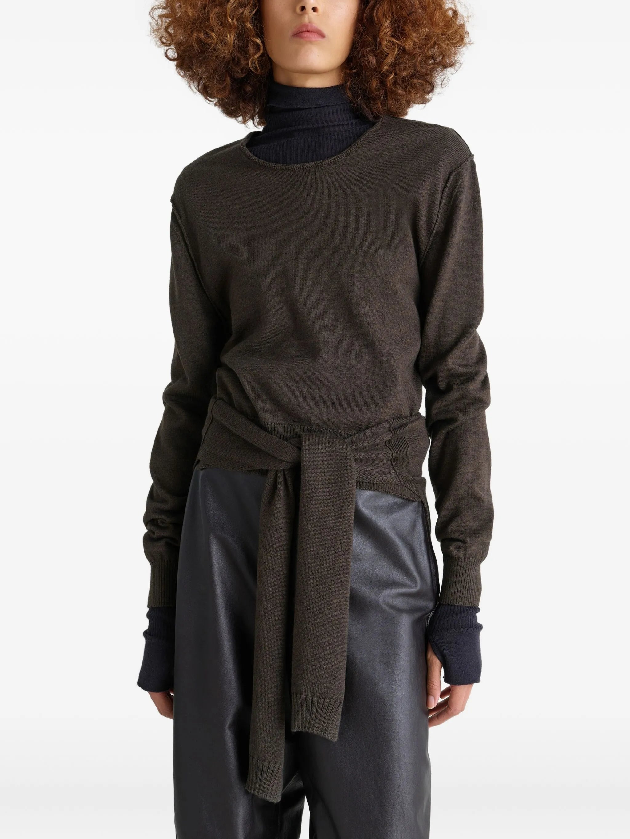 Lemaire Asymmetric Belted Top - 4