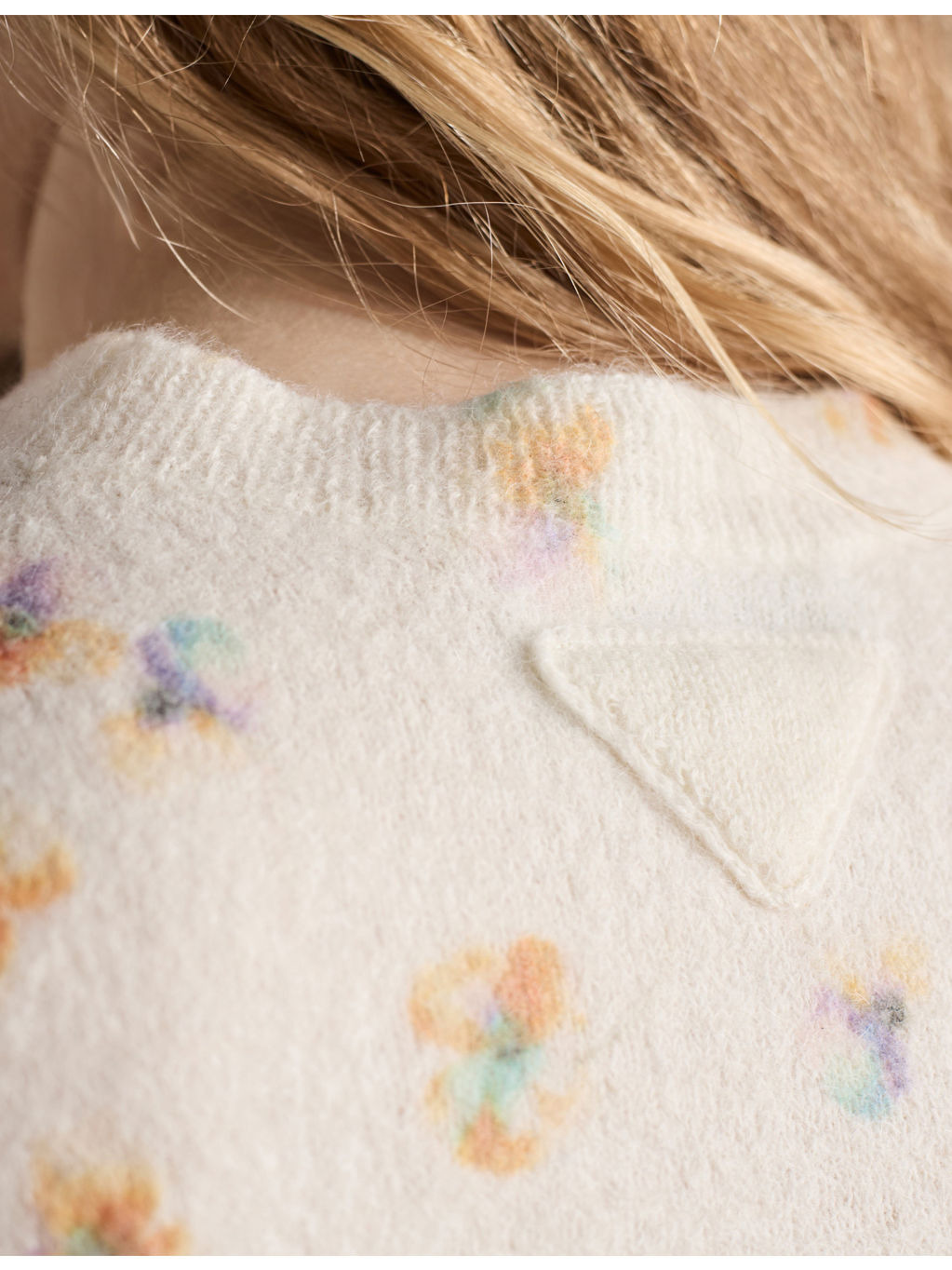 Floral-Intarsia Short-Sleeved Wool Jumper - 6