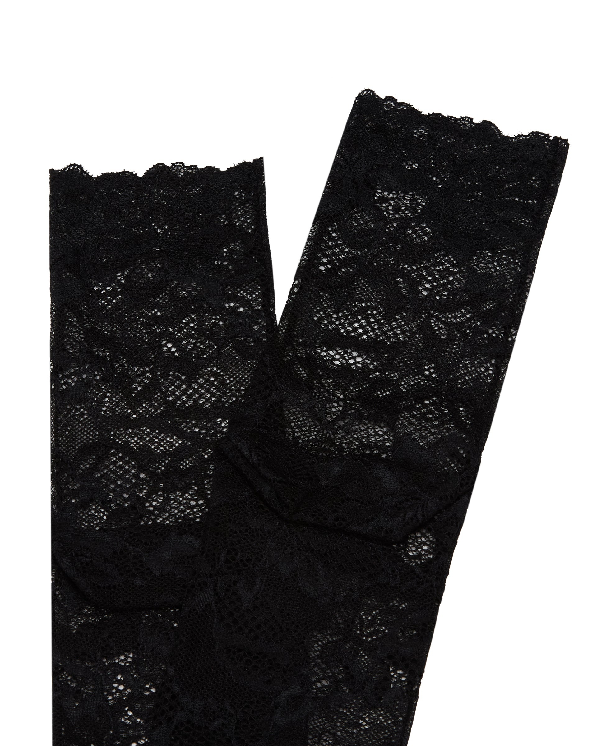 Black Lace Socks - 3