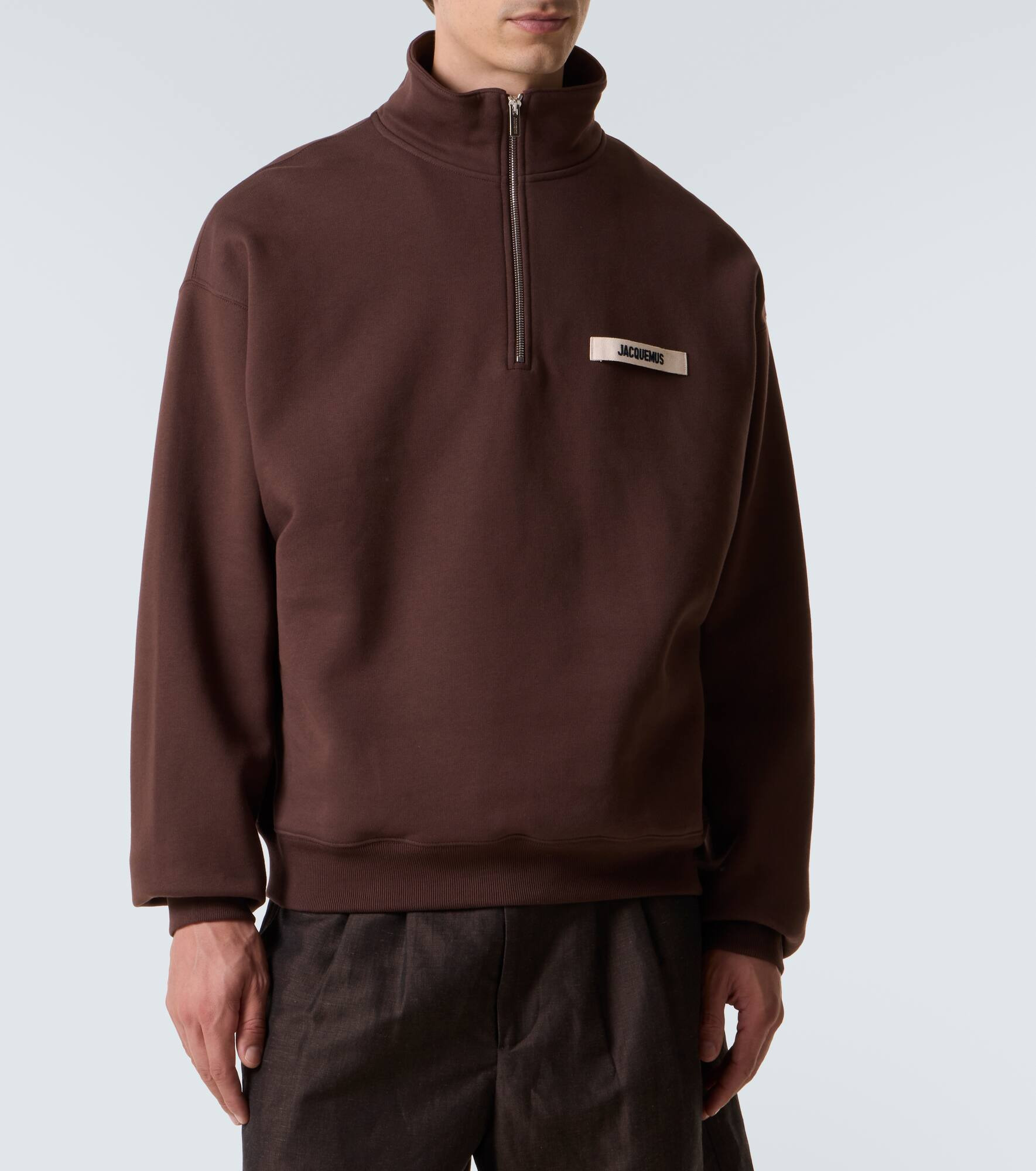 Gros Grain cotton fleece sweatshirt - 3