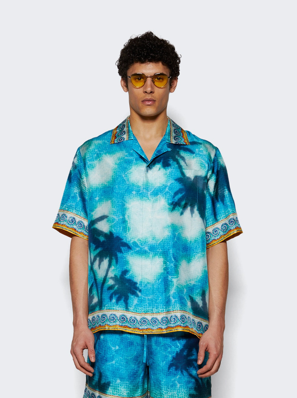 Caustics Emblem Shirt Turquoise - 2