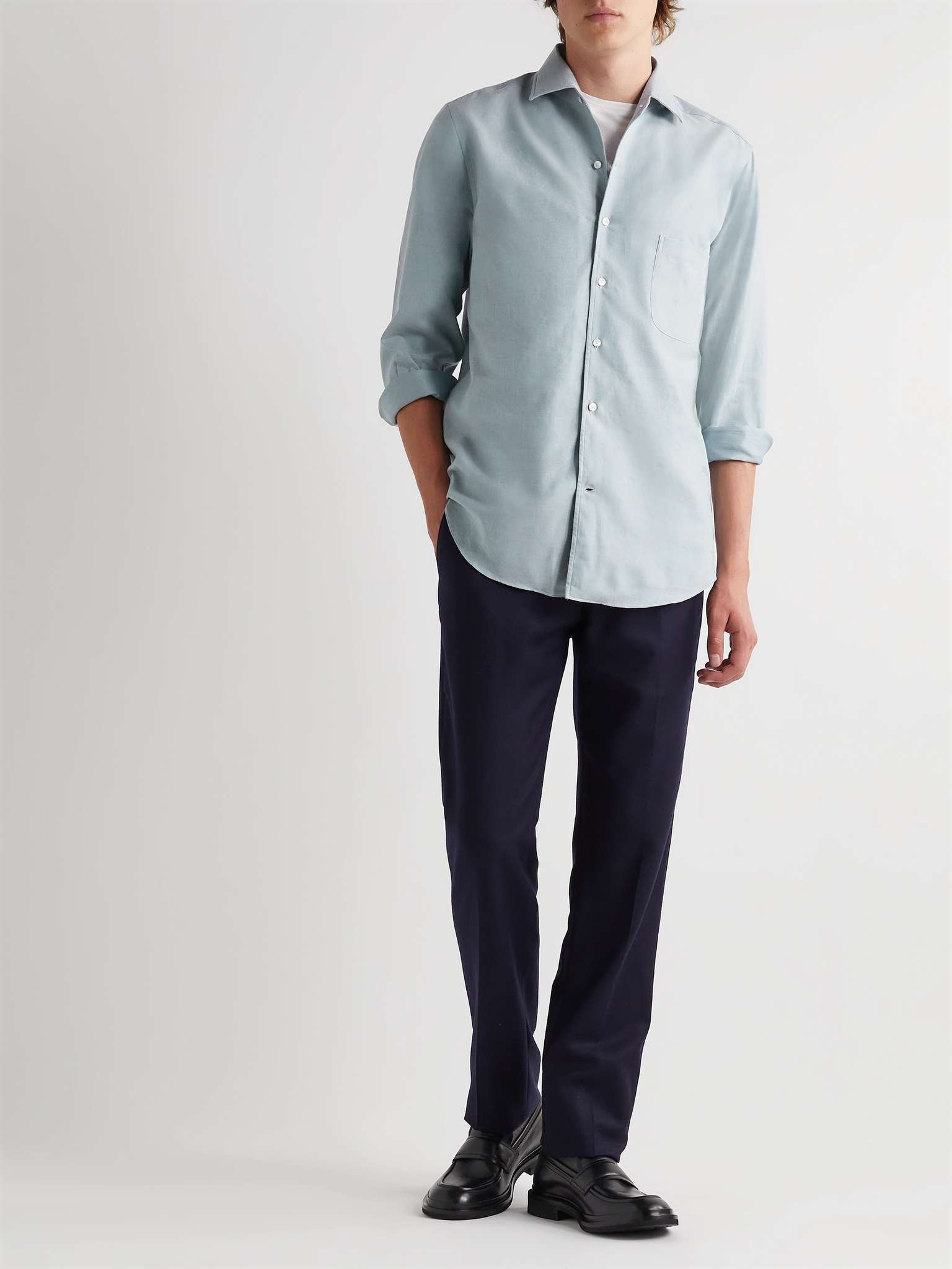 Andre Cotton-Twill Shirt - 3