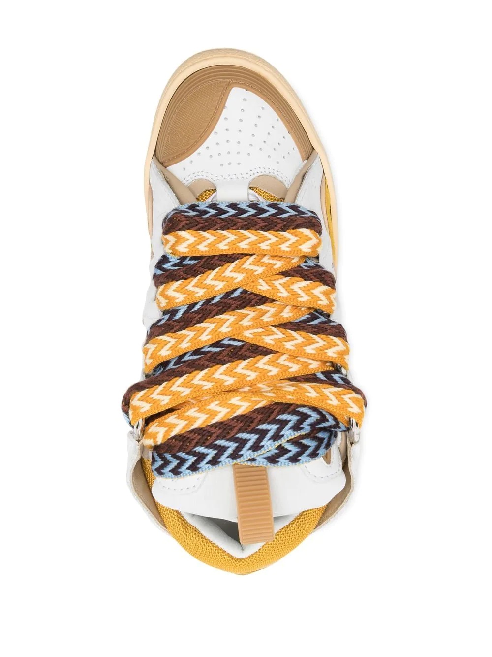 Curb chunky lace-up sneakers - 4