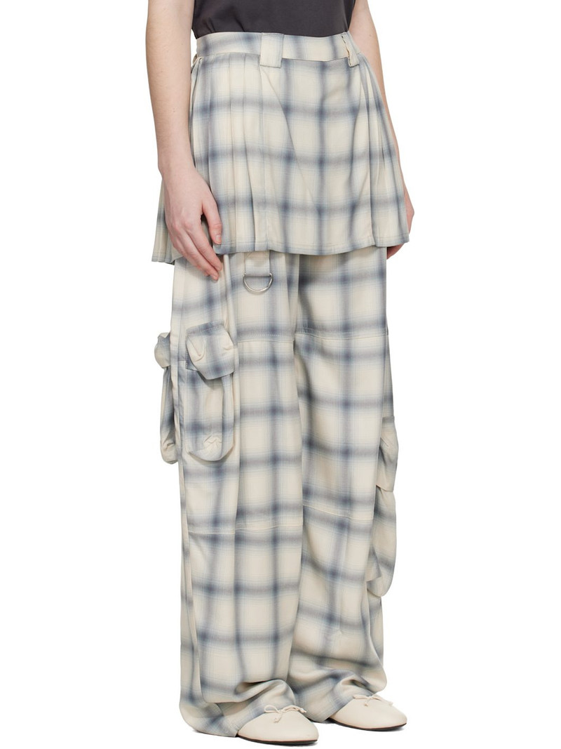 Off White Lawn Skirt Cargo Pants 2